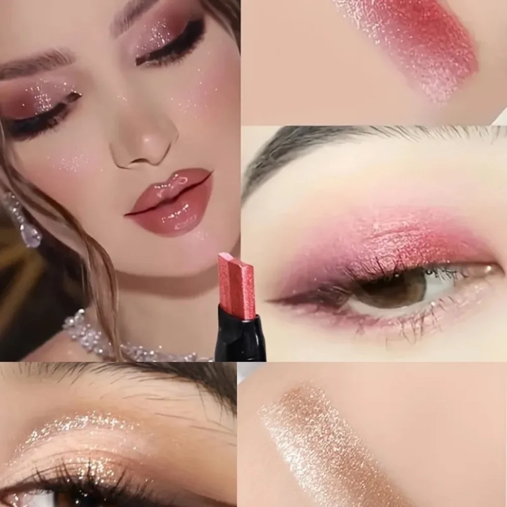 Waterproof 2 in 1 Eye Makeup Eye shadow Stick Pencil